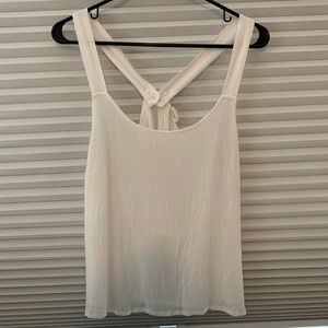 Flowy White Tank Top